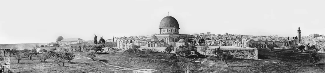 Panorama de Jérusalem, 1865
